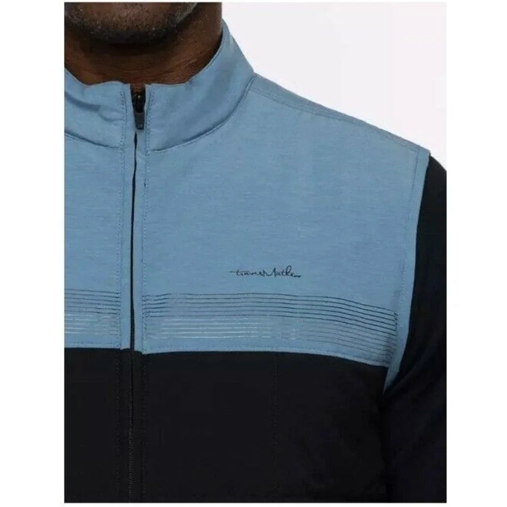 Men's Travis Mathew Todos Santos Full Zip Vest Large Color Block Lightweight